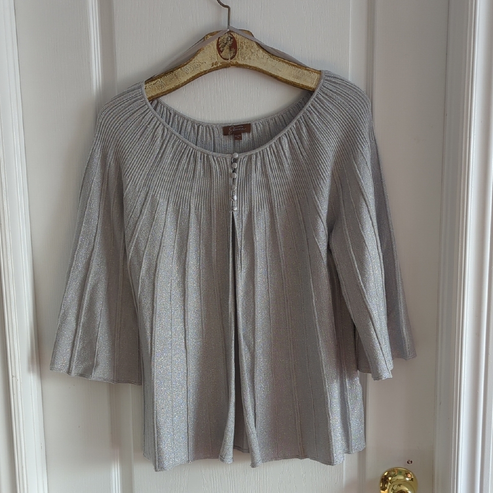 Silver Sparkle Top/Sweater